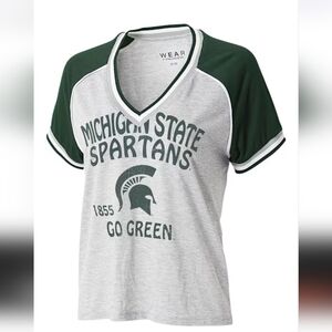 Michigan State Spartans Wear by Erin Andrews Women's Tee